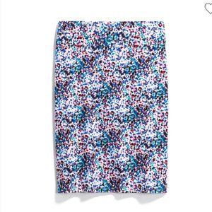 Margaret M Christiana Printed Skirt Size Sm